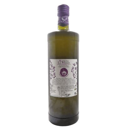 Aceite De Oliva Virgen Extra Macerado Al Ajo Morado 1 L Cristal_1