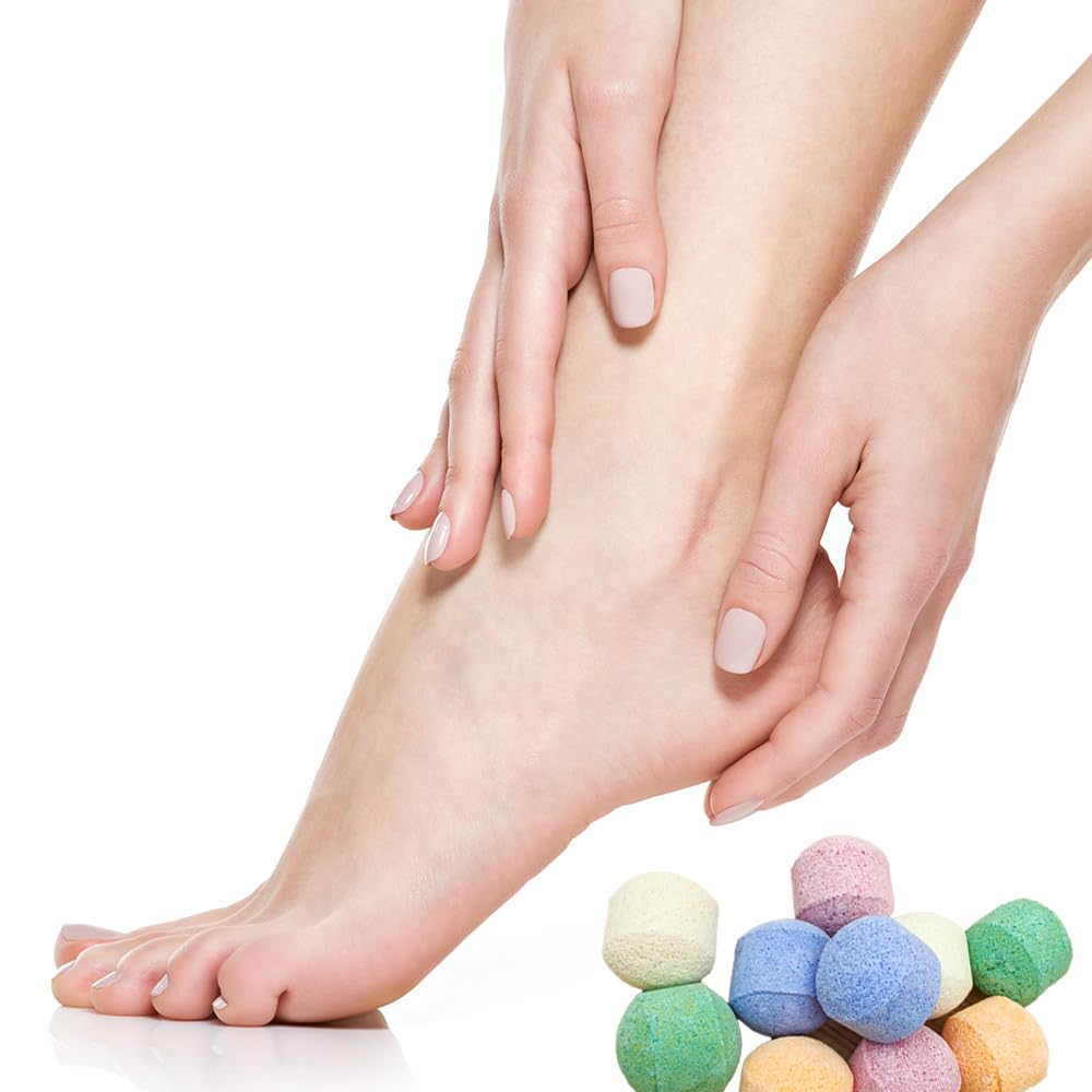 Pack 50 Bombitas Efervescentes. Alivian Pies Cansados, Refrescan E Hidratan - Pedicuras Y Manicuras - Aroma: Cereza_4