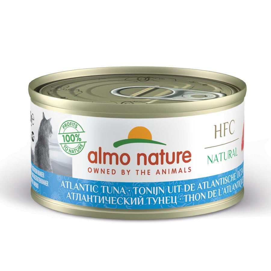 Almo Gato Hfc Natural Lata 70gr Atún&oc. Atlantico_0