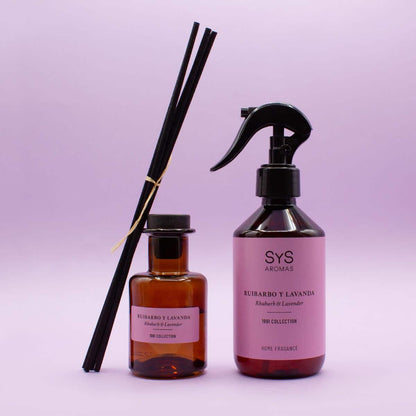 Ambientador Pulverizador Ruibarbo y Lavanda | Aroma Fresco y Floral | Fragancia Equilibrada y Relajante para el Hogar_2