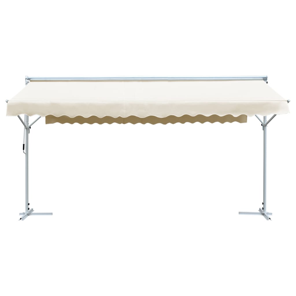 Toldo De Pie Independiente Color Crema 600x300 Cm_0