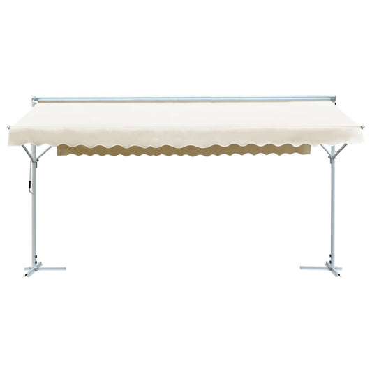 Toldo De Pie Independiente Color Crema 600x300 Cm_0