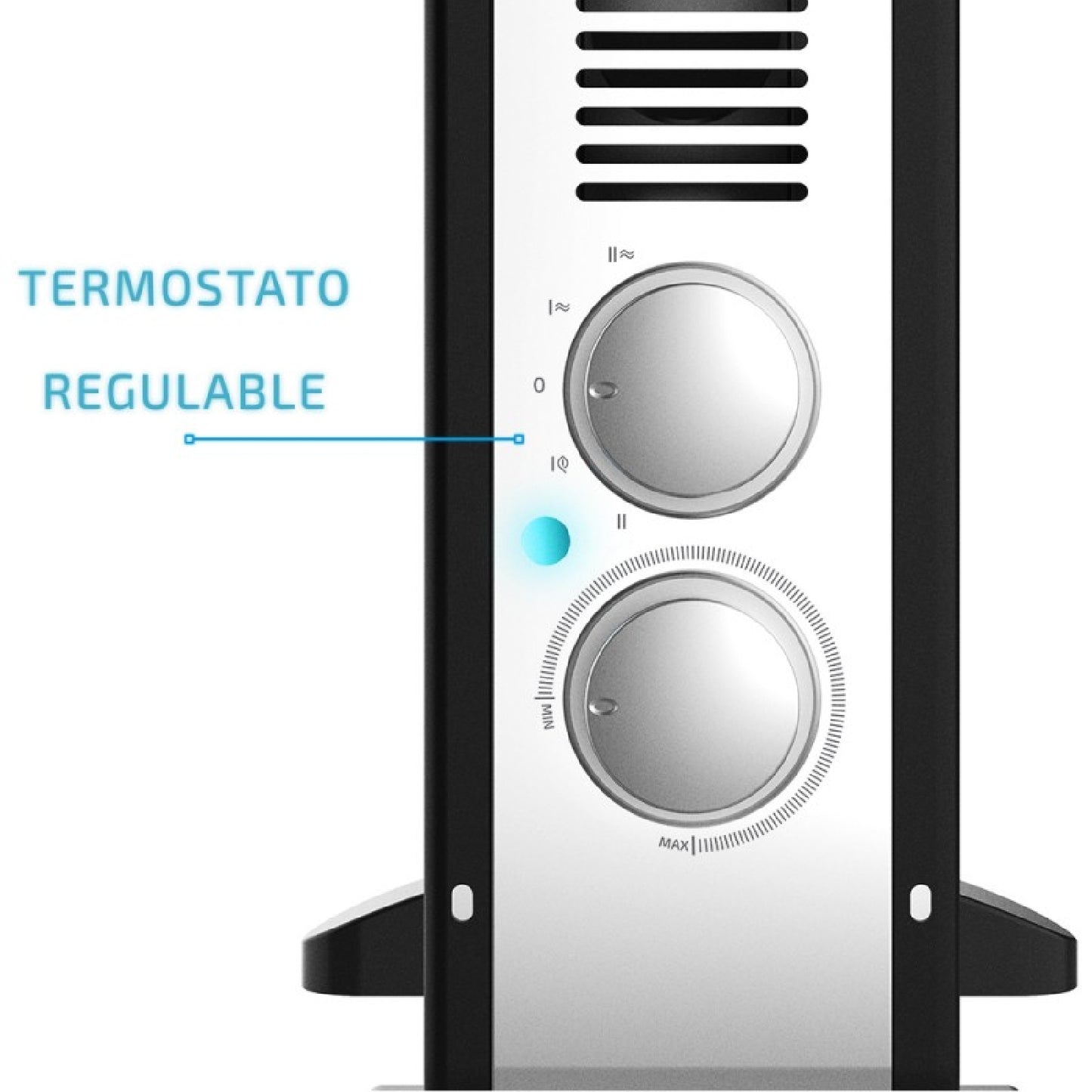 Cecotec Convector De Pies Ready Warm 6550 Turbo Convection Design_2