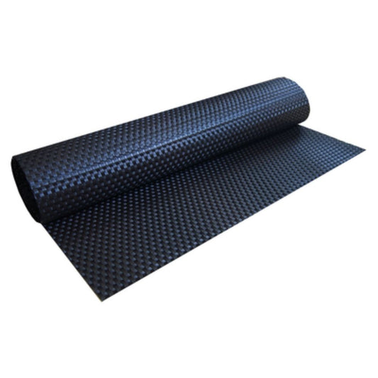 Rollo De Ratán Trenzado (negro) 90x300 Cm_0