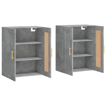 Armarios De Pared 2 Uds Madera De Ingeniería Gris Hormigón_3
