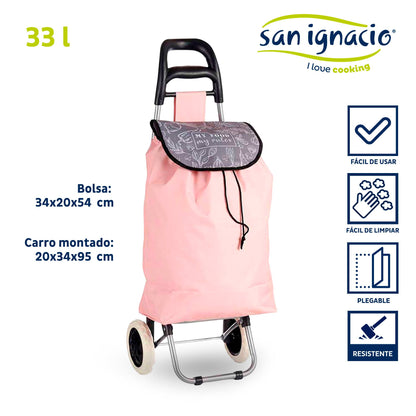 Carro De Compra My Food Kinvara – Práctico Y Elegante Para Tus Compras Diarias_1