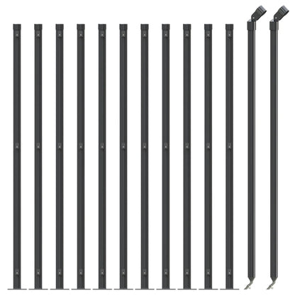 Cerca De Alambre Con Brida Gris Antracita 1x25 M / Vetonek_4