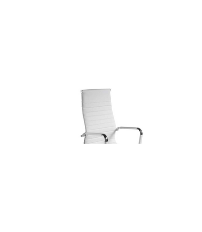 Silla Despacho Giratoria Elevable Acabado Blanco, 60 Cm(ancho) 108-115 Cm(altura) 66 Cm(fo_5