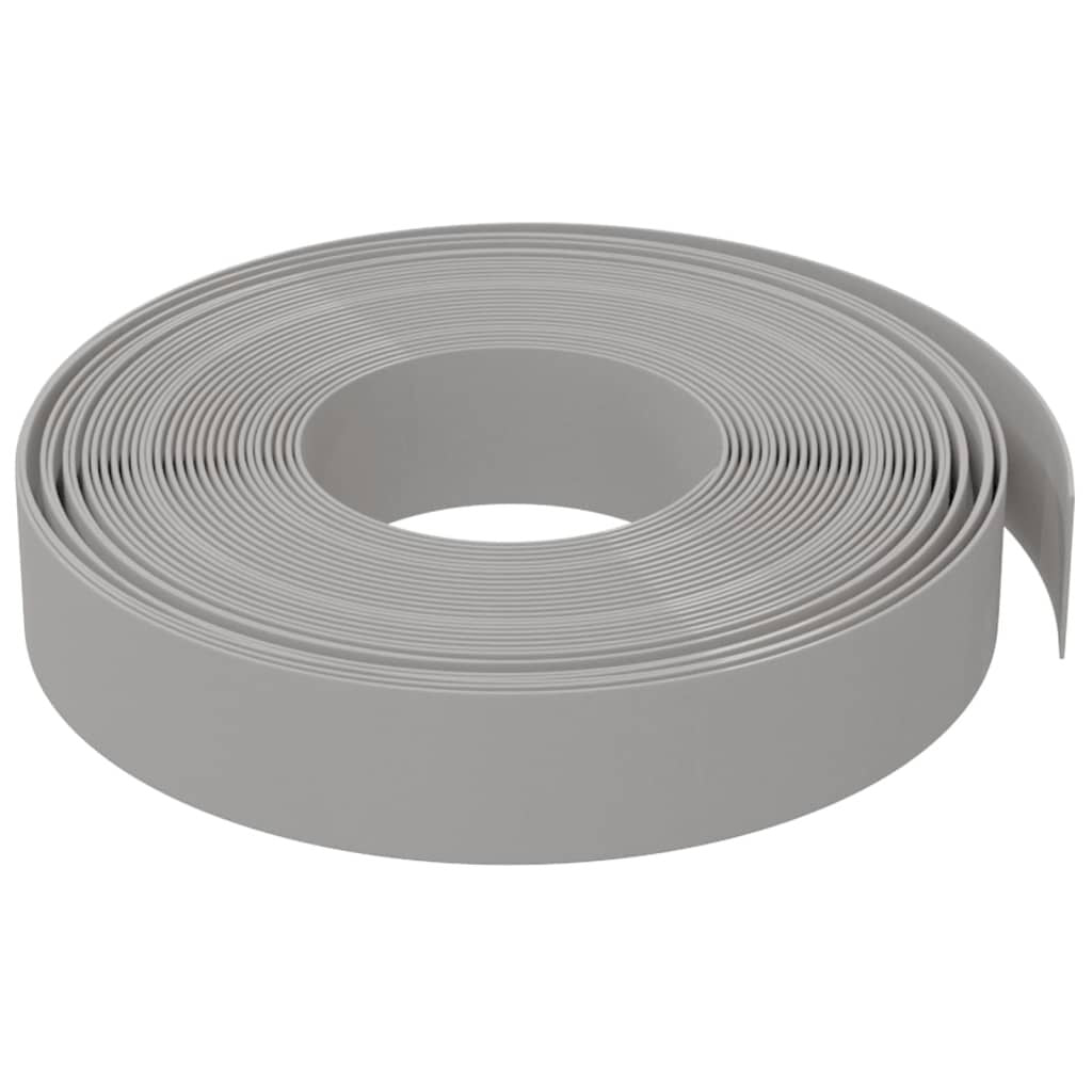 Vidaxl Borduras De Jardín 5 Uds Polietileno Gris 10 M 10 Cm_3