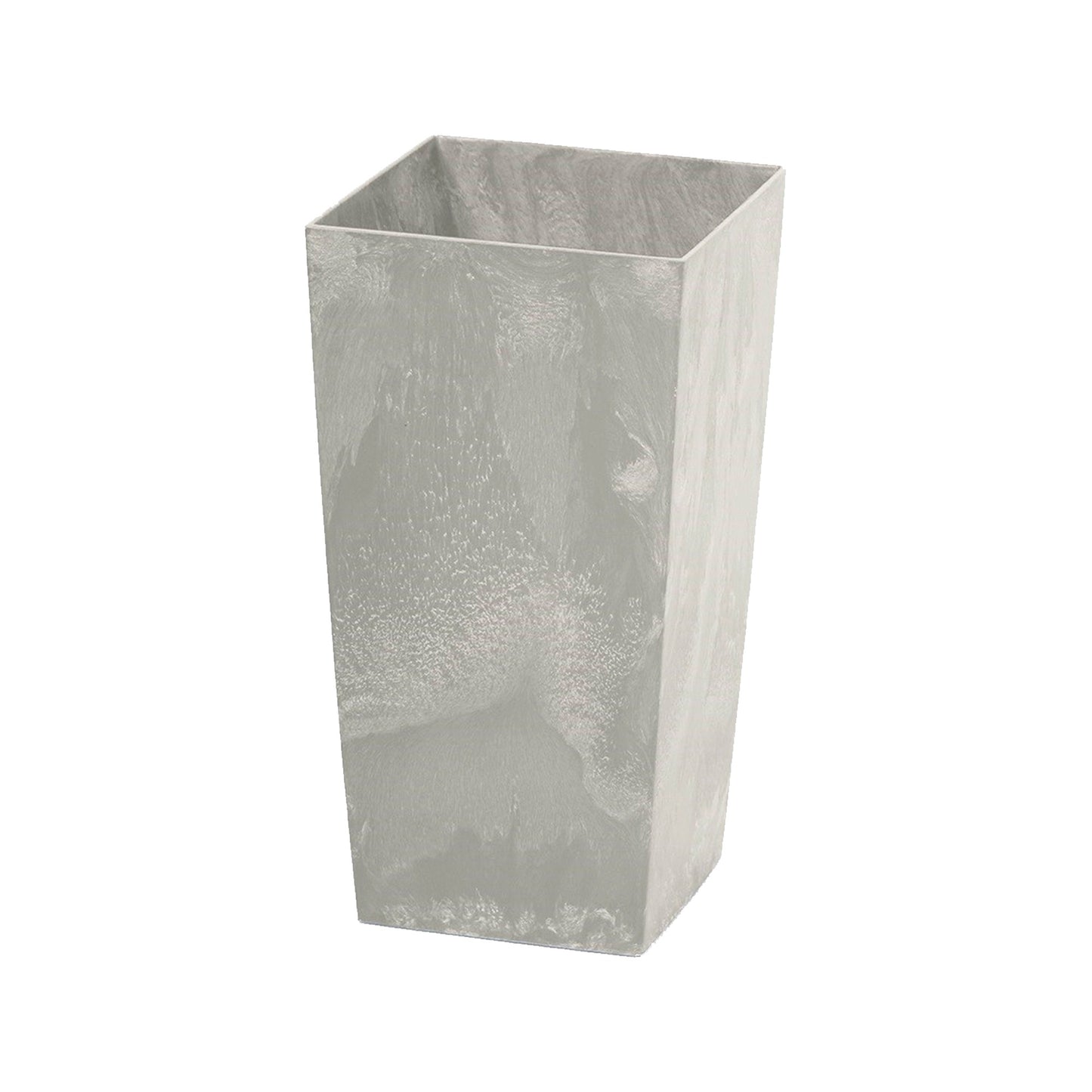Maceta Urbi Square Beton Effect 7,2l., Con Depósito, Dimensiones (mm) 170x170x325, Color Hormigón_0