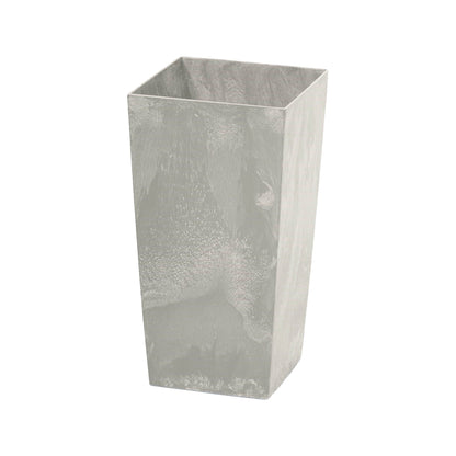 Maceta Urbi Square Beton Effect 7,2l., Con Depósito, Dimensiones (mm) 170x170x325, Color Hormigón_0