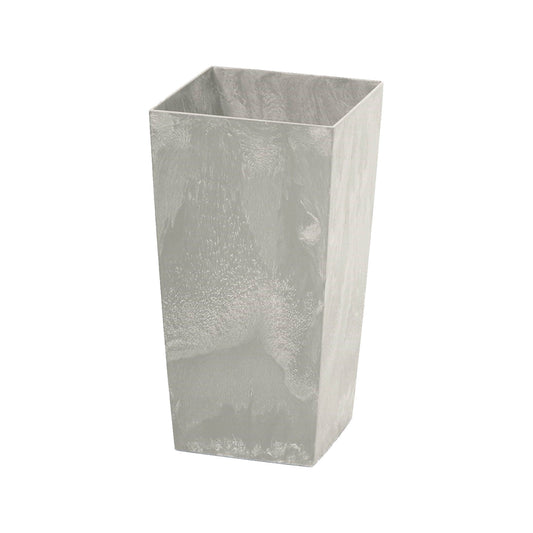 Maceta Urbi Square Beton Effect 7,2l., Con Depósito, Dimensiones (mm) 170x170x325, Color Hormigón_0