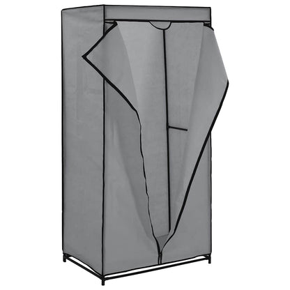 Armarios 2 Unidades Gris 75x50x160 Cm_3