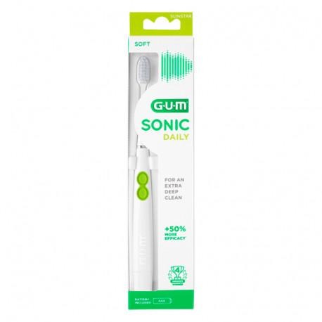 Sonic daily cepillo a pilas color blanco Gum