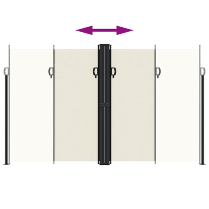 Vidaxl Toldo Lateral Retráctil Crema 200x1200 Cm_4