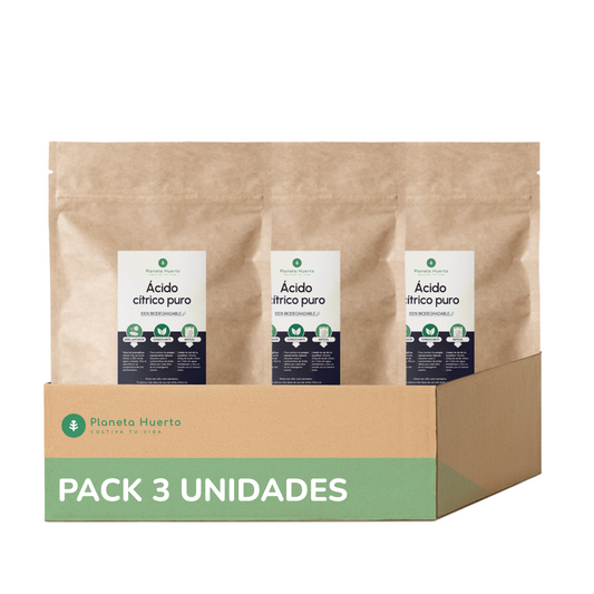 Pack 3xÁcido cítrico Planeta Huerto 2,5 Kg