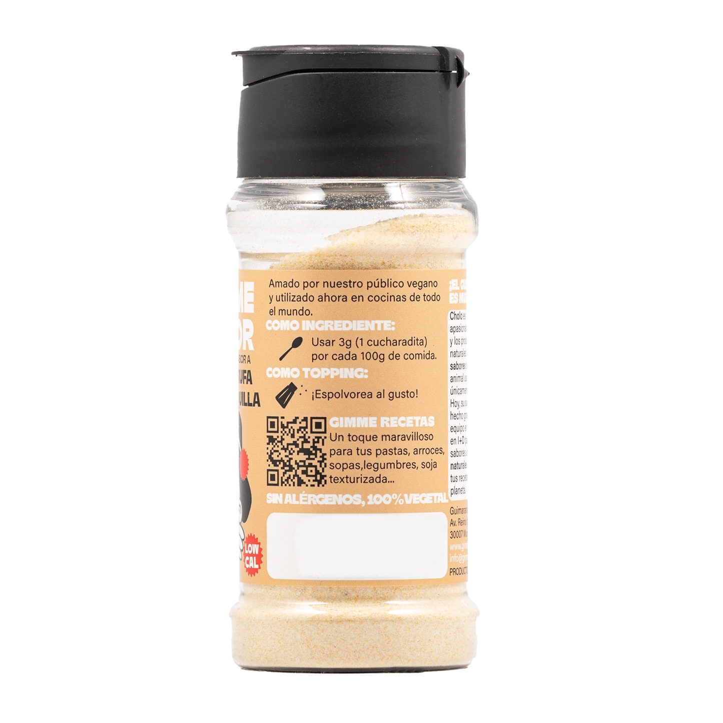 Sazonador vegetal sabor setas, trufa y mantequilla