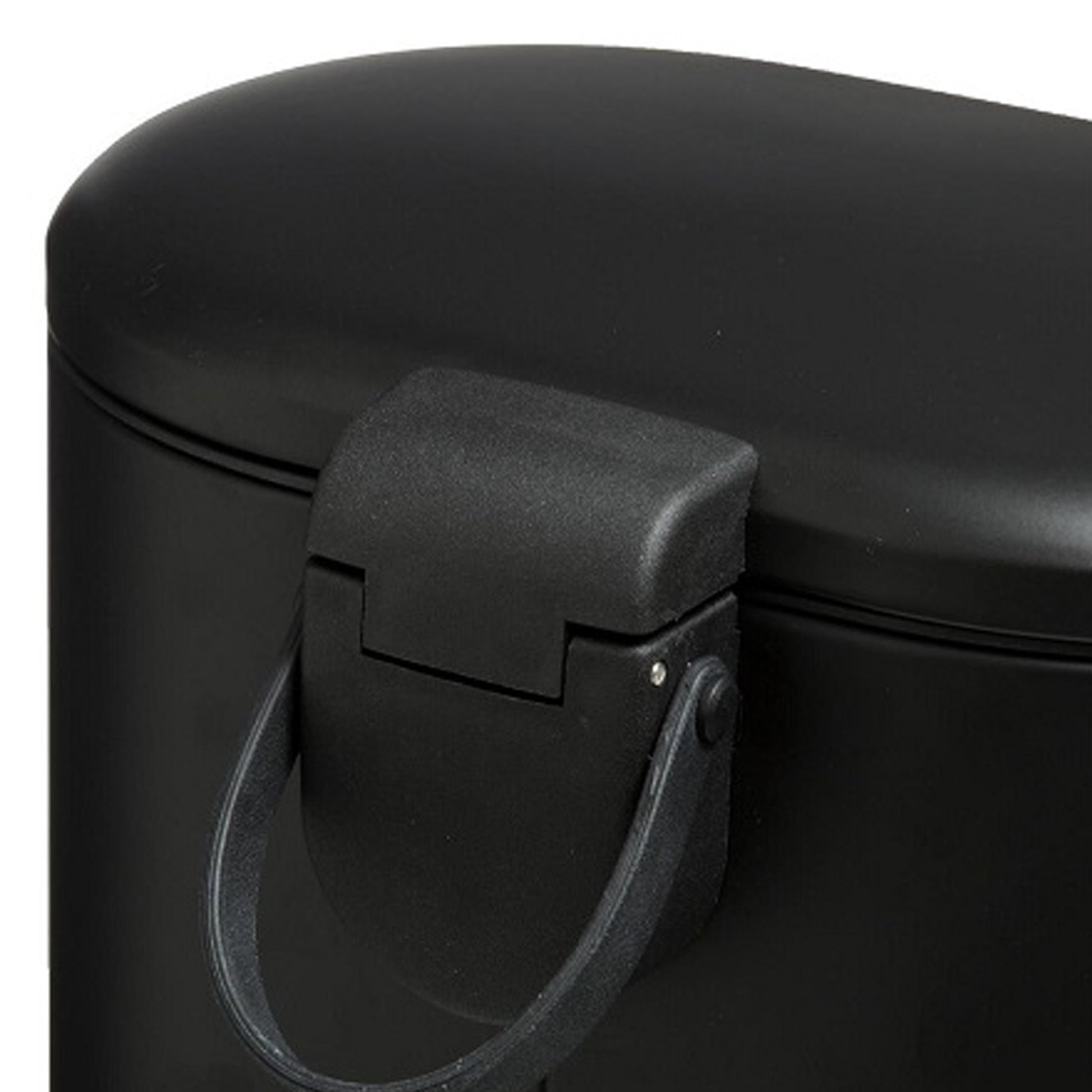 Wellhome Cubo Pedal Acero Inoxidable Siliflex 6l Negro