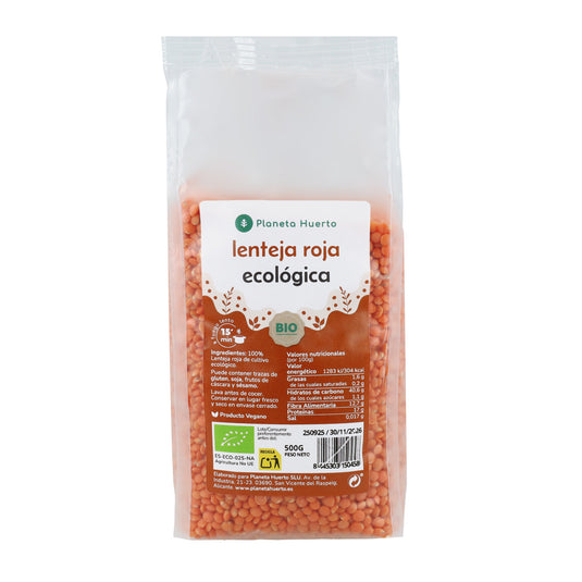 Lenteja Roja ECO Planeta Huerto 500 g