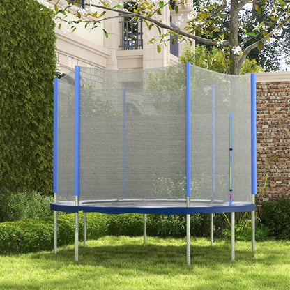Sportnow Red De Seguridad Para Cama Elástica Ø244 Cm Para 6 Postes Rectos Azul_1