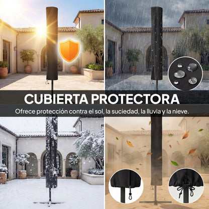 Outsunny Sombrilla Terraza Exterior_4