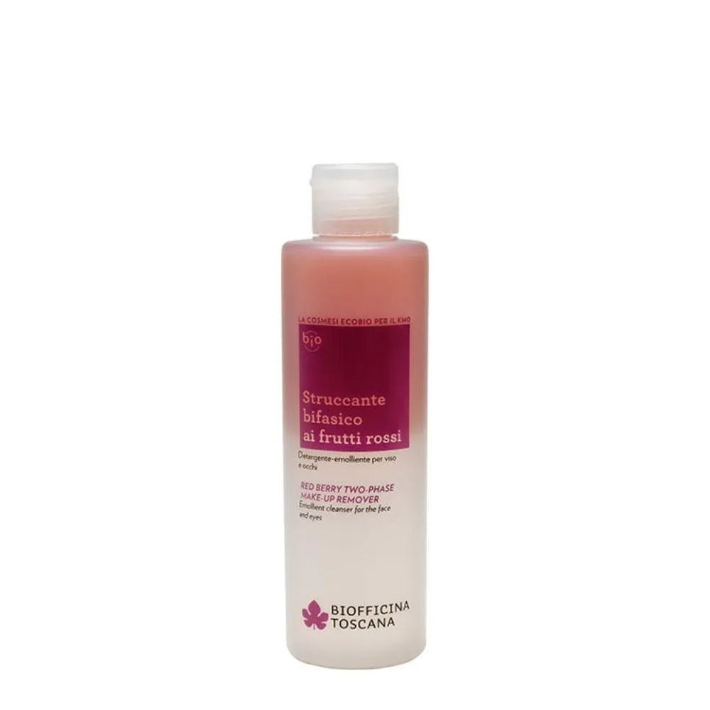 Desmaquillante Bifásico Frutos Rojos Biofficina Toscana 200ml_0