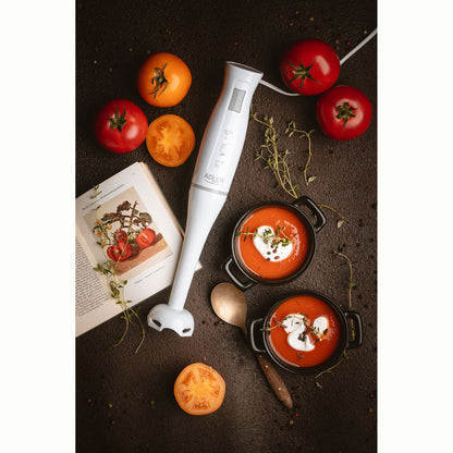 Batidora De Mano Brazo Desmontable, Cuchillas De Corte En Acero Inoxidable Adler Ad4622 300w