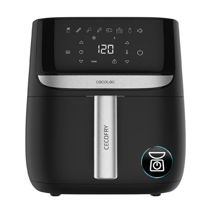 Freidora Sin Aceite 5,5 L De Aire Caliente Con Báscula Cecofry Advance Precision X. 1700 W, Dietética, Táctil, Temporizador, Temperatura Regulable,_0