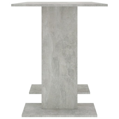 Mesa De Comedor De Madera Gris Hormigón 110x60x75 Cm_2