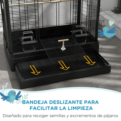 Pawhut Jaula Para Pájaros 61x36_3