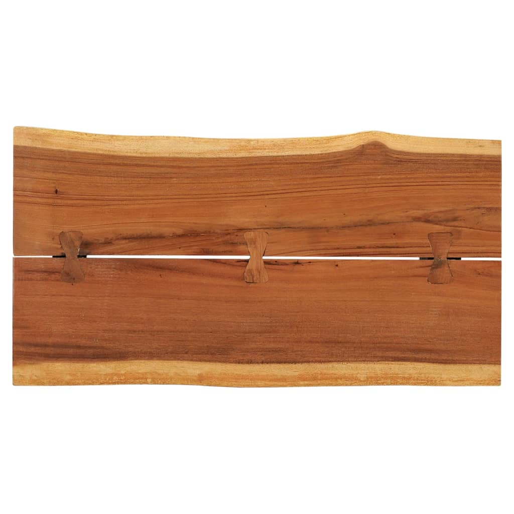 Mesa De Centro De Madera Maciza De Suar 102x54x41 Cm_2