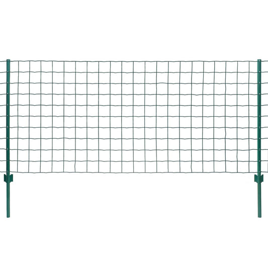 Euro Valla De Acero Verde 20x0,8 M / Vetonek_0