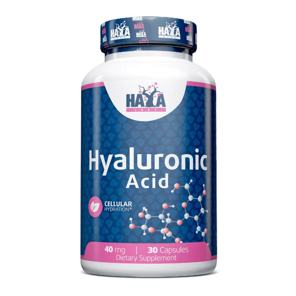 Ácido Hialurónico 40mg - 30 Cápsulas - Anti-envejecimiento - Haya Labs_0