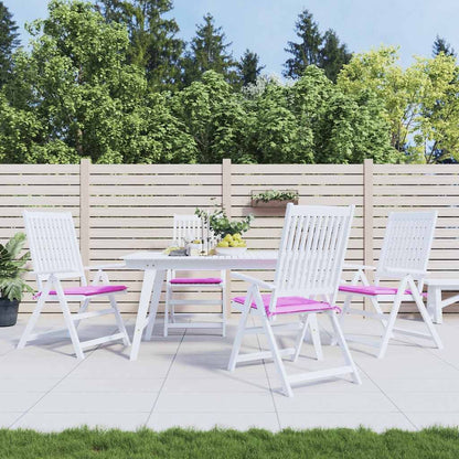 Vidaxl Cojines Para Silla De Jardín 4 Uds Tela Rosa 50x50x4 Cm_1