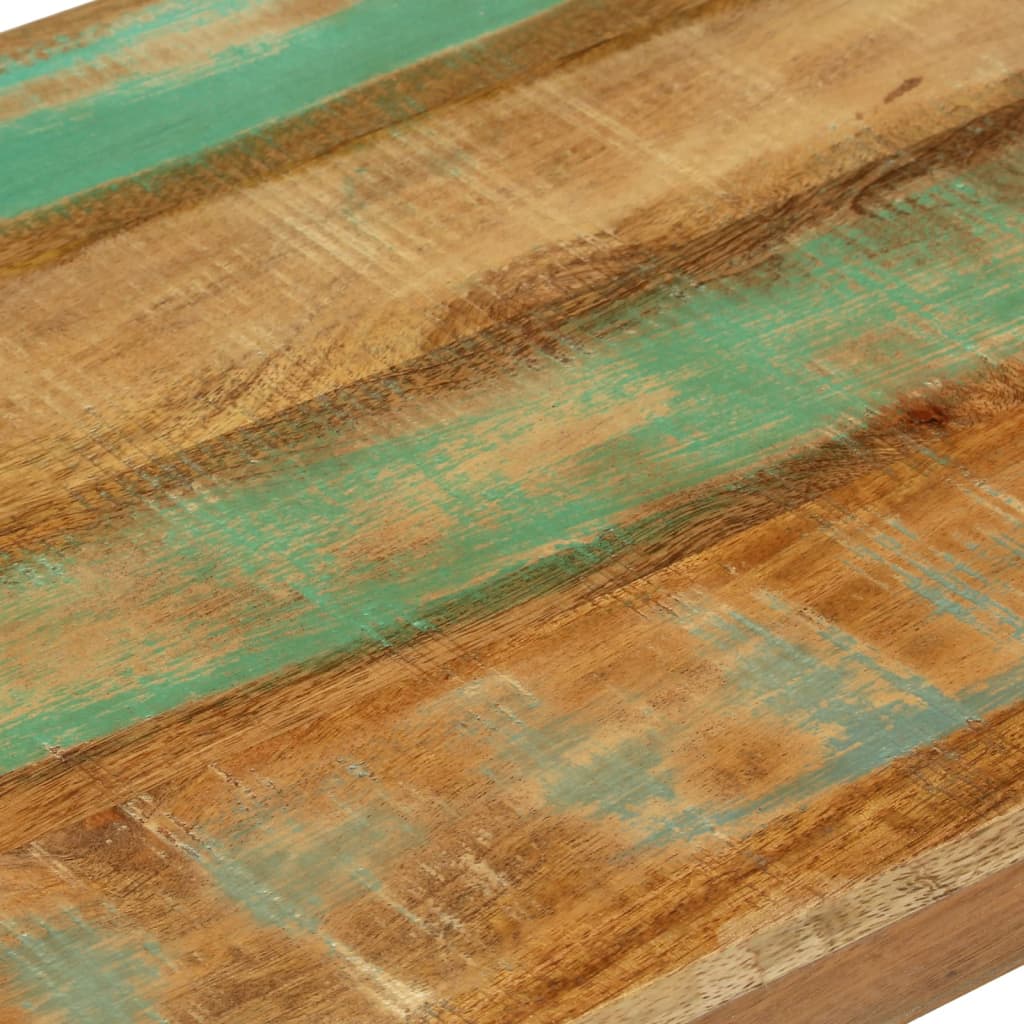 Mesa Consola Madera Maciza Reciclada 110x35x75 Cm_4