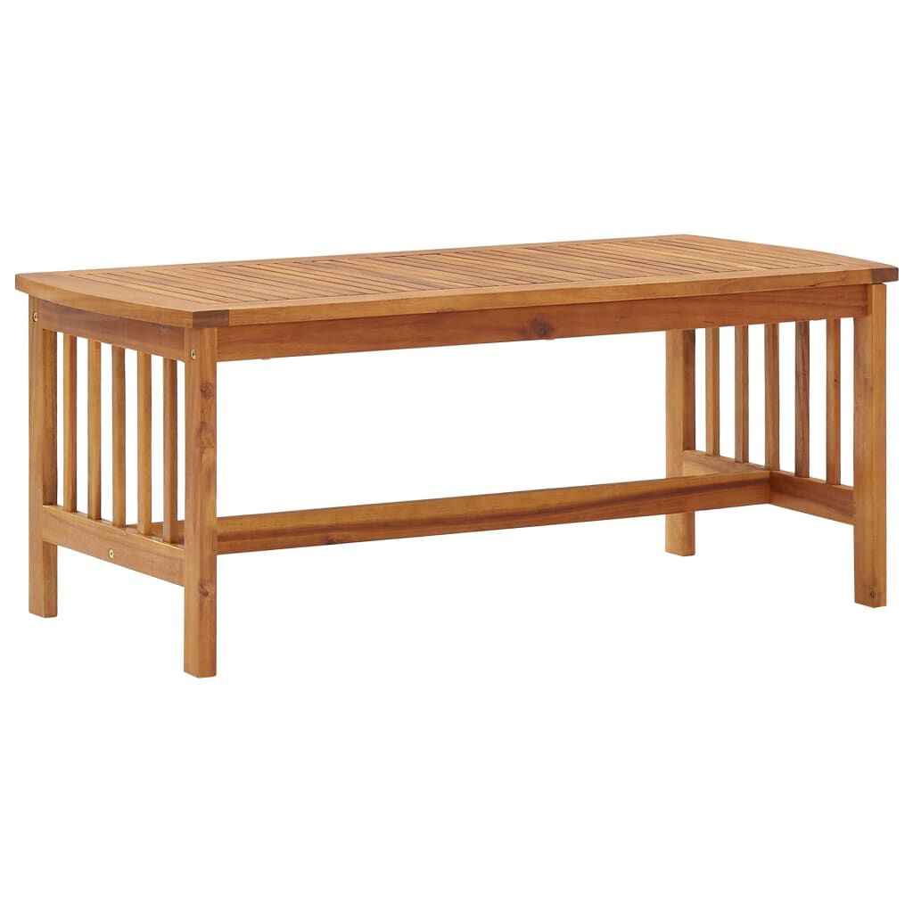 Vidaxl Muebles De Jardín 2 Piezas Con Cojines Madera Maciza De Acacia_4