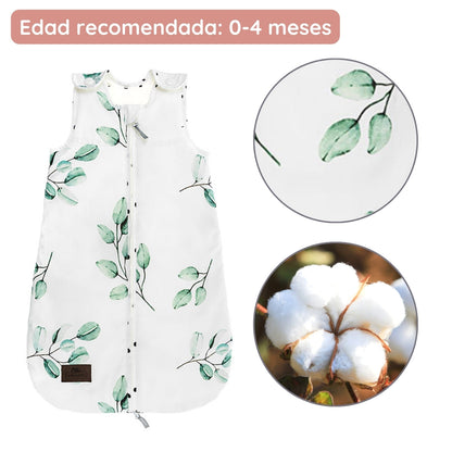 Saco De Dormir Para Bebés Newborn 0-4m Eucalyptus