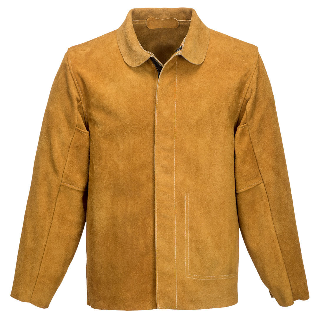 Chaqueta De Cuero Para Soldadores / Xxxl / Canela_0