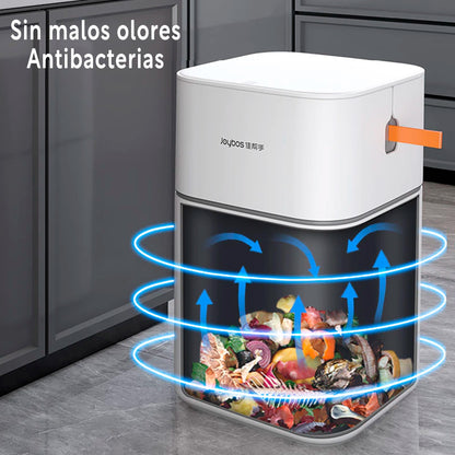 Papelera Cubo De Basura Cuadrado 14 L Easy Pack Con Tapa - Incluye 105 Bolsas De Basura_4