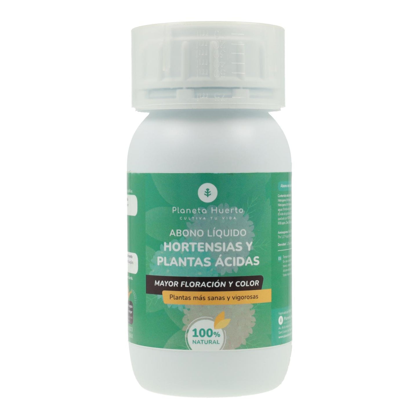 Abono Líquido Hortensias y Plantas Ácidas Planeta Huerto 250 ml