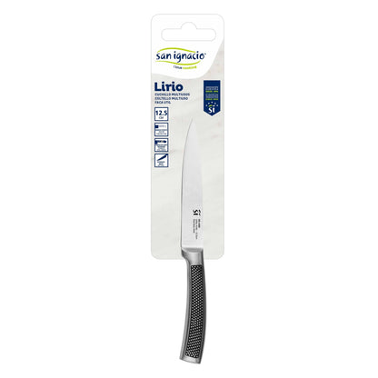 Cuchillo Multiusos 12,5cm Acero Inoxidable Lirio San Ignacio_1