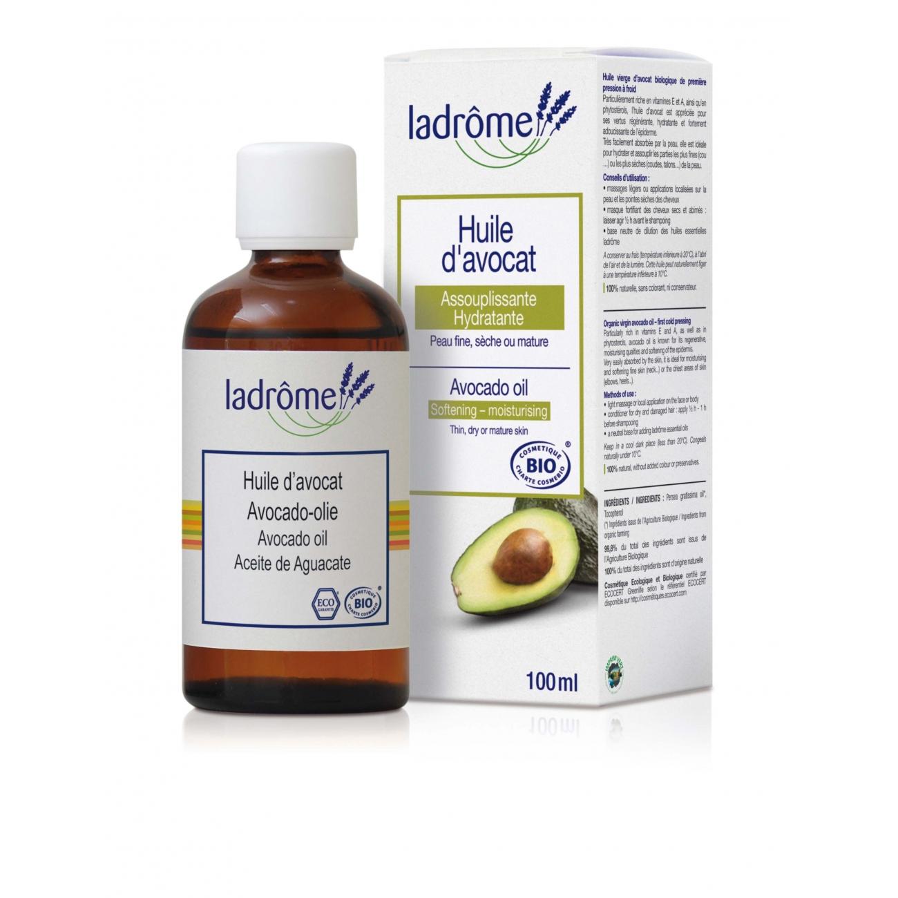 Aceite Aguacate para masaje Ladrôme, 100ml