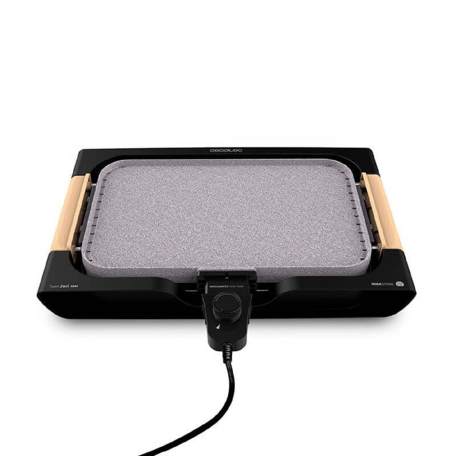 Plancha Eléctrica Rock&water 3000 Twin Cecotec_0