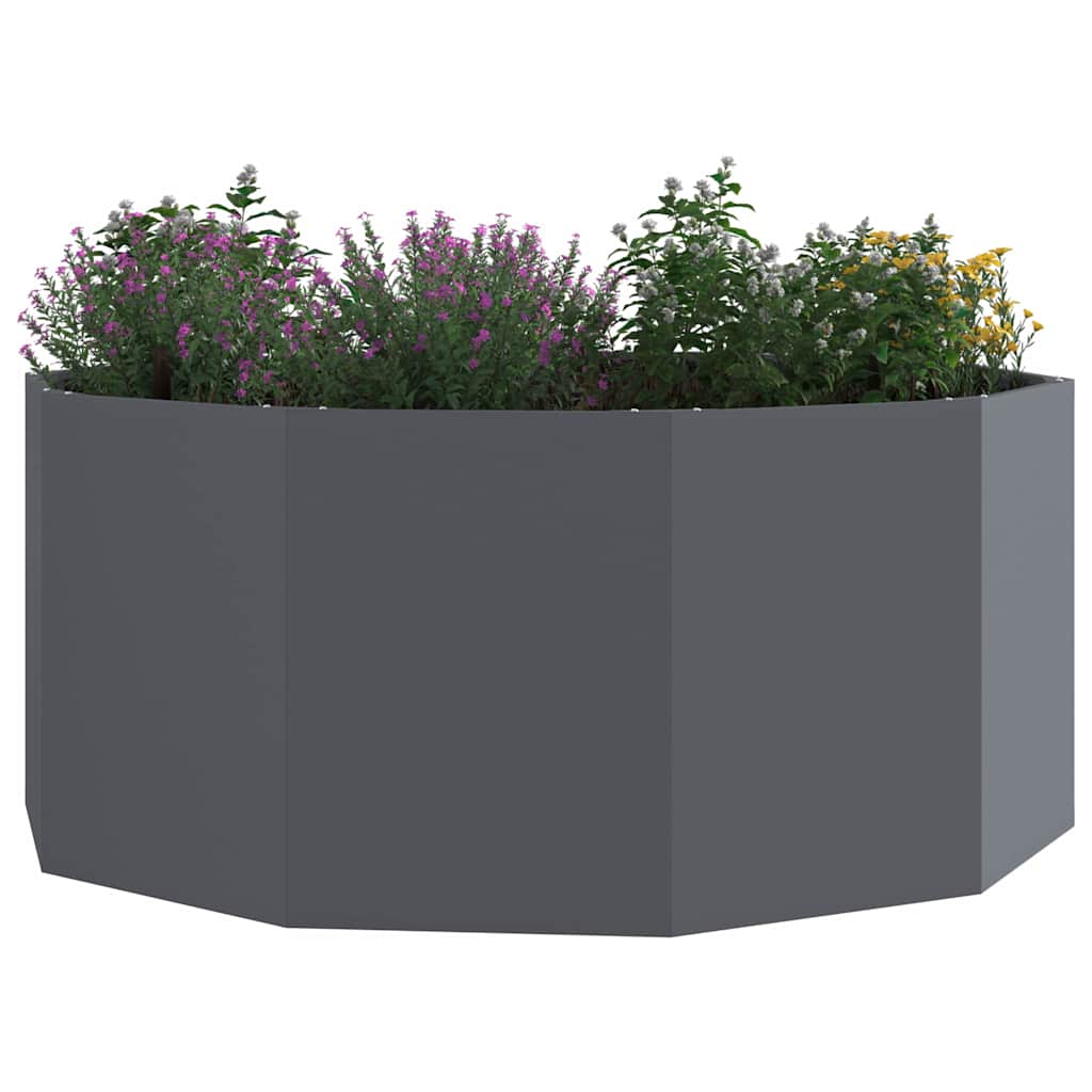 Jardinera Antracita 120 X 120 X 50 Cm Acero_2