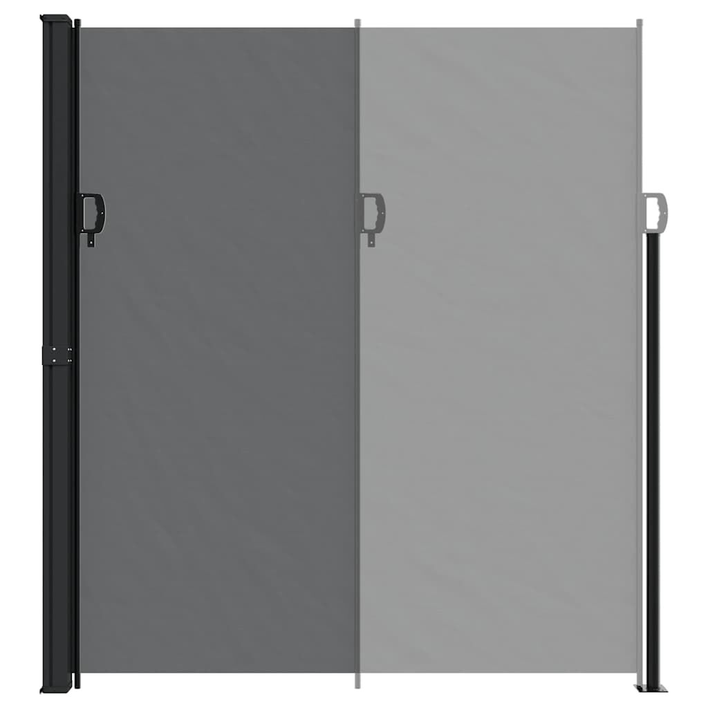 Vidaxl Toldo Lateral Retráctil Negro 220x300 Cm_4