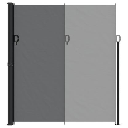 Vidaxl Toldo Lateral Retráctil Negro 220x300 Cm_4