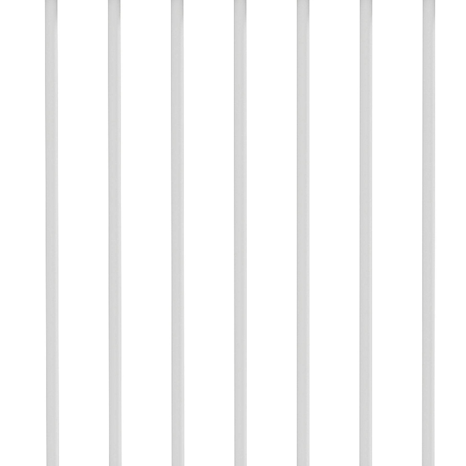Pawhut Barrera De Seguridad Para Perros Pequeños Extensible 67-93,5 Cm Blanco_4