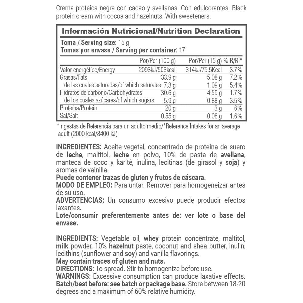 Protein Cream (crema Proteica) - 200g - Crema De Chocolate Y Avellanas - Deliciosa Crema De Proteína - Masmusculo Supple_5
