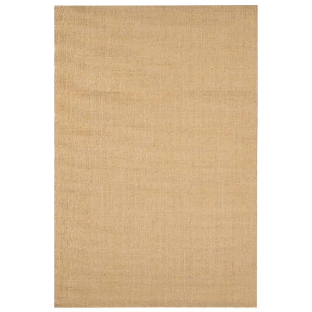 Alfombra De Sisal Natural 100x150 Cm / Vetonek_3
