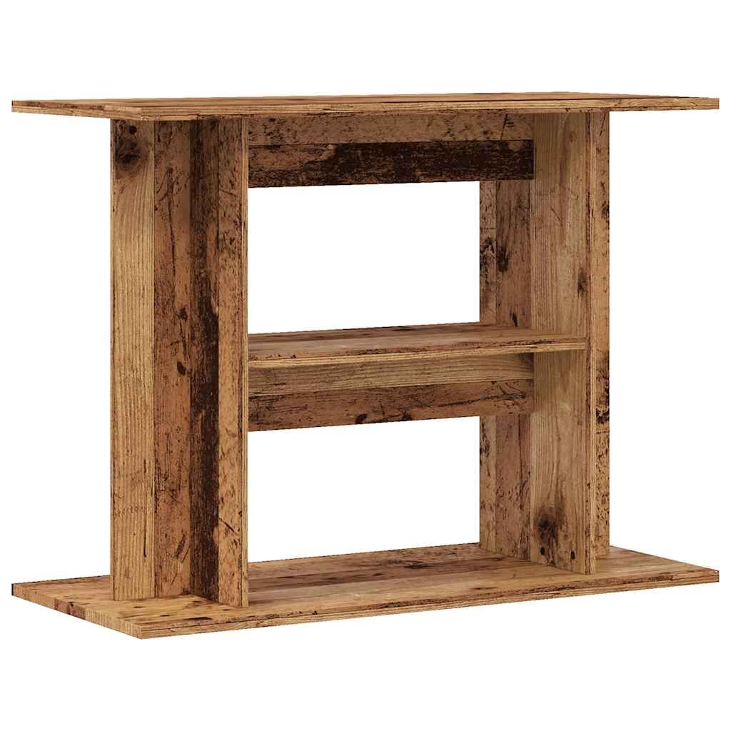 Vidaxl Soporte Para Acuario De Madera Vieja 80x35x60 Cm Madera De Ingeniería_0
